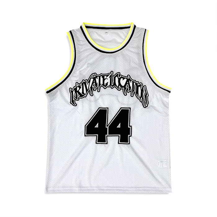 Custom Design High Quality Mesh Basketball Jersey