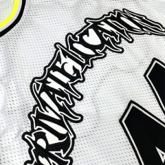 Custom Design High Quality Mesh Basketball Jersey