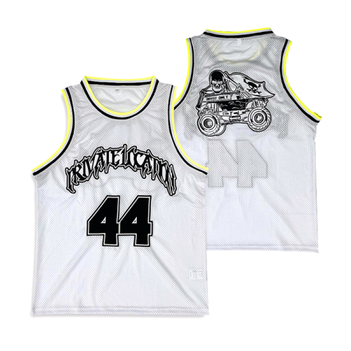 Custom Design High Quality Mesh Basketball Jersey