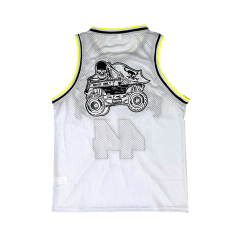 Custom Design High Quality Mesh Basketball Jersey