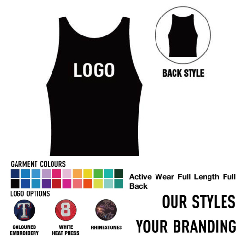 Active wear Full Length Full Back