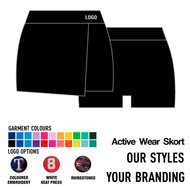 Active Wear Skort