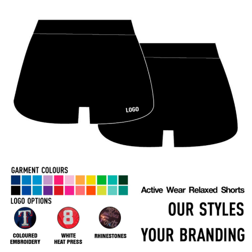 Active Wear Relaxed Shorts