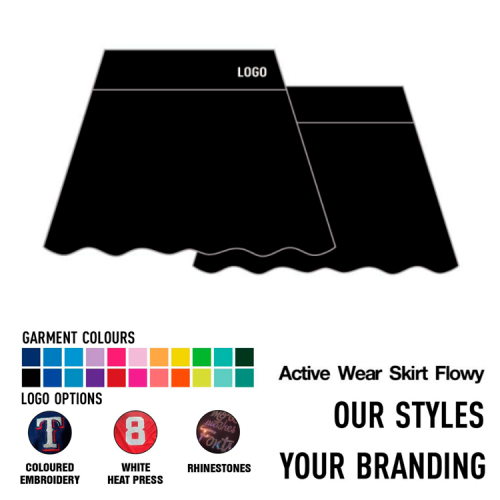 Active Wear Skirt Flowy