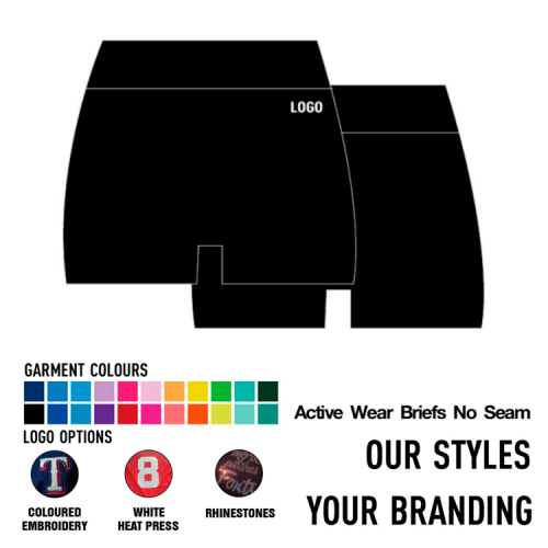 Active Wear Briefs No Seam