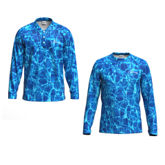 Custom Full Sublimated Fishing Jersey&Fishing Polo Shirts