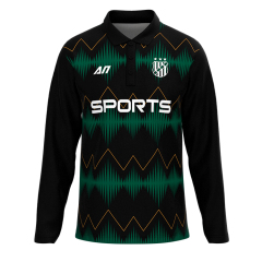 Long Sleeve Polo Shirts-2