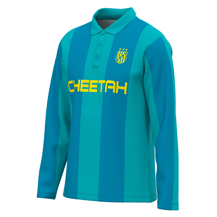 Long Sleeve Polo Shirts-3