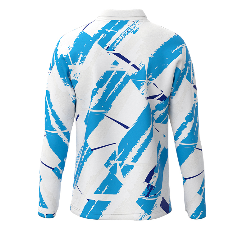 Long Sleeve Polo Shirts-4