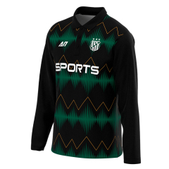 Long Sleeve Polo Shirts-2