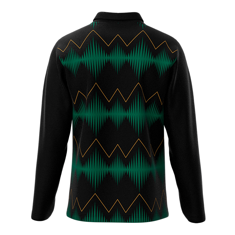 Long Sleeve Polo Shirts-2