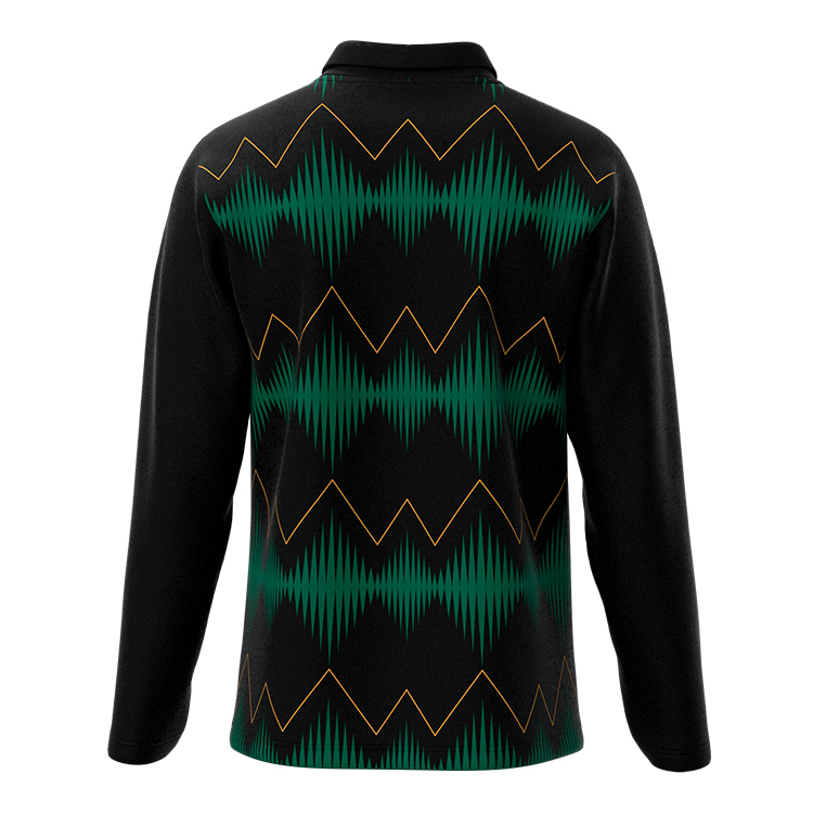Long Sleeve Polo Shirts-2