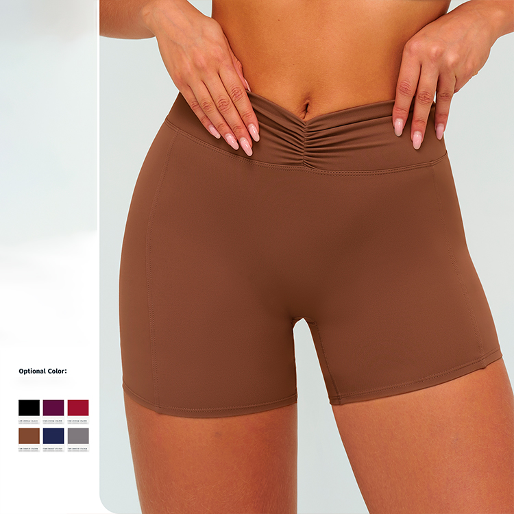 Seamed Sports Yoga Shorts