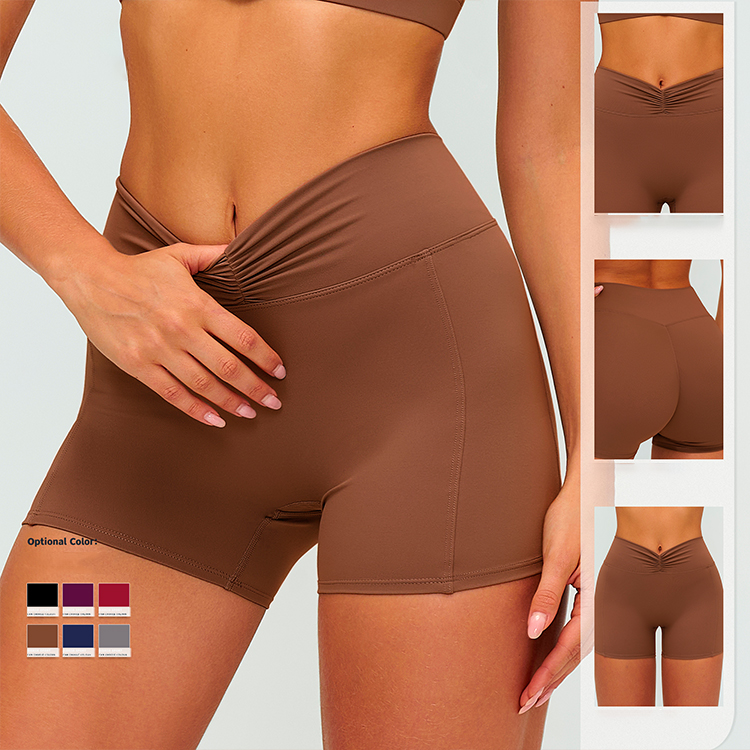 Seamed Sports Yoga Shorts