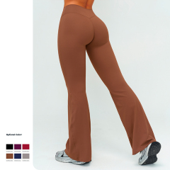 Seamed Yoga Flare Pants