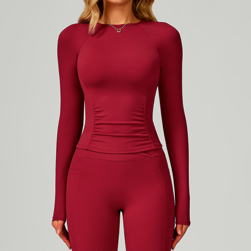 Seamed Yoga Long Sleeve Top