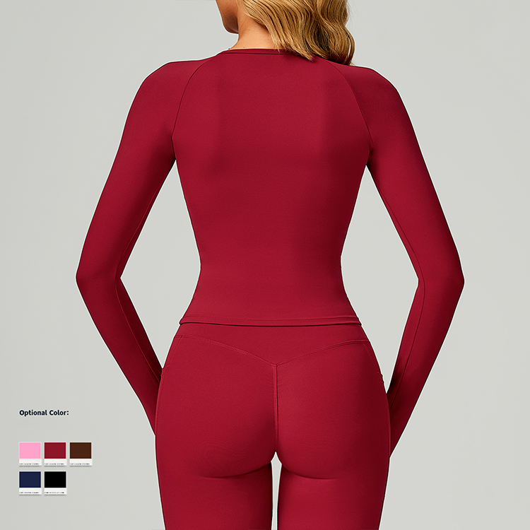 Seamed Yoga Long Sleeve Top