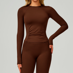 Seamed Yoga Long Sleeve Top