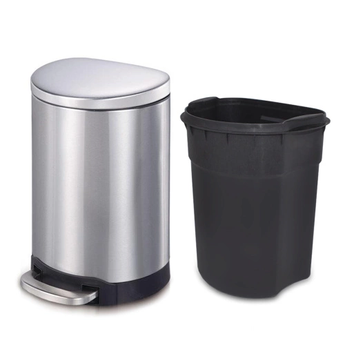 12L D Shape Design Kitchen Garbage Bins