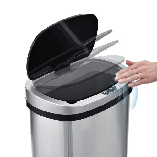 Touchless Trash Can For Kitchen