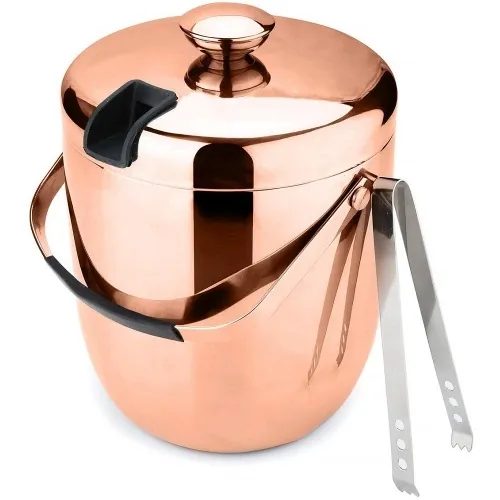 2.8L Polishing Stainless Steel Ice Bucket
