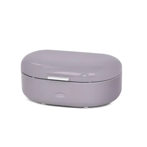 Bean shape bread bin with aluminium handle