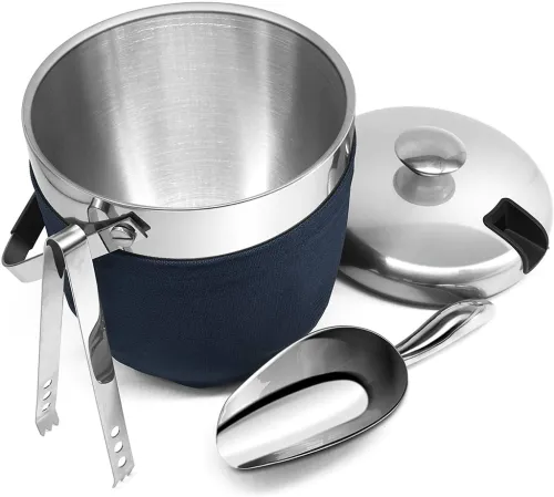 Double Walled Stainless Steel Ice Bucket