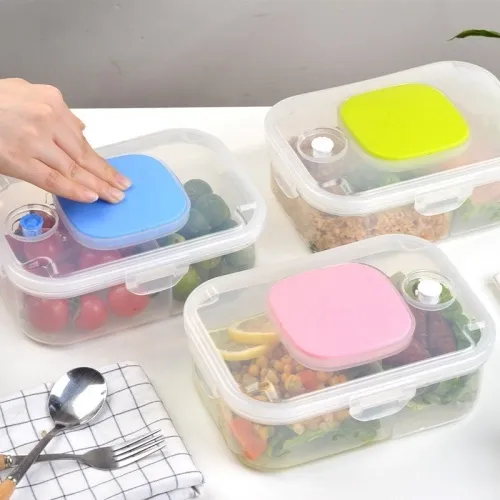 Vacuum Container Lid Food Lunch Box