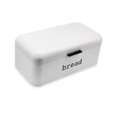 Rectangle bread storage with aluminum handle