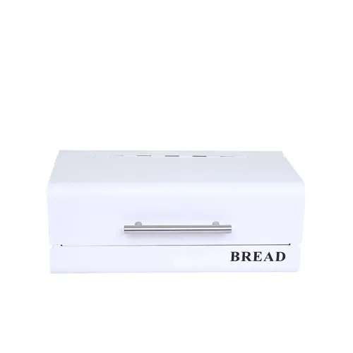 Vintage rectangle bread box