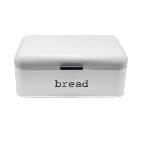 Rectangle bread storage with aluminum handle