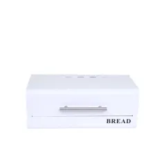 Vintage rectangle bread box
