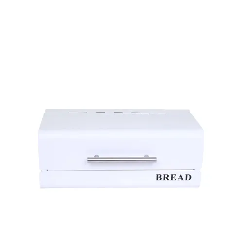Vintage rectangle bread box