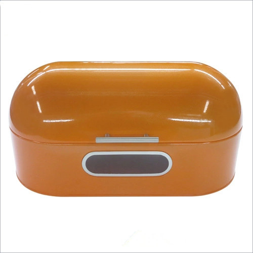 Bullet shape bread box with Trasparent Window