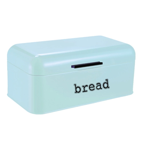 Rectangle bread storage with aluminum handle