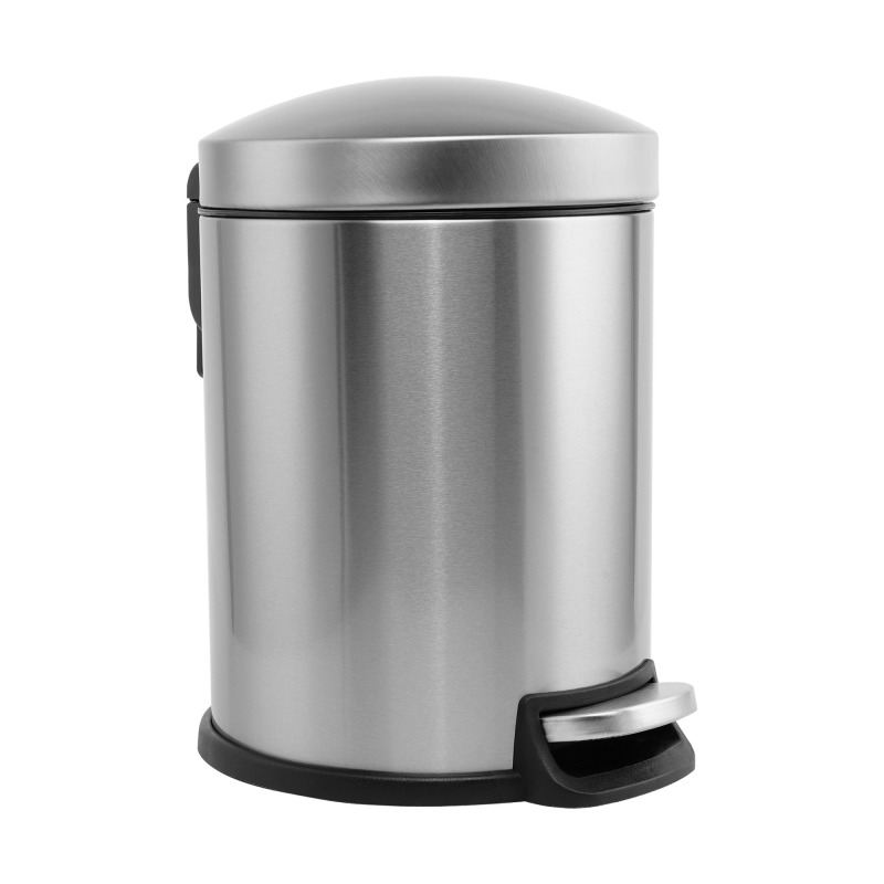 5L Dome Lid Trash Can for Bathroom