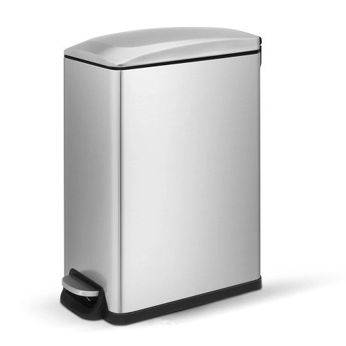 10L Rectangular Shape Slim Pedal Bin