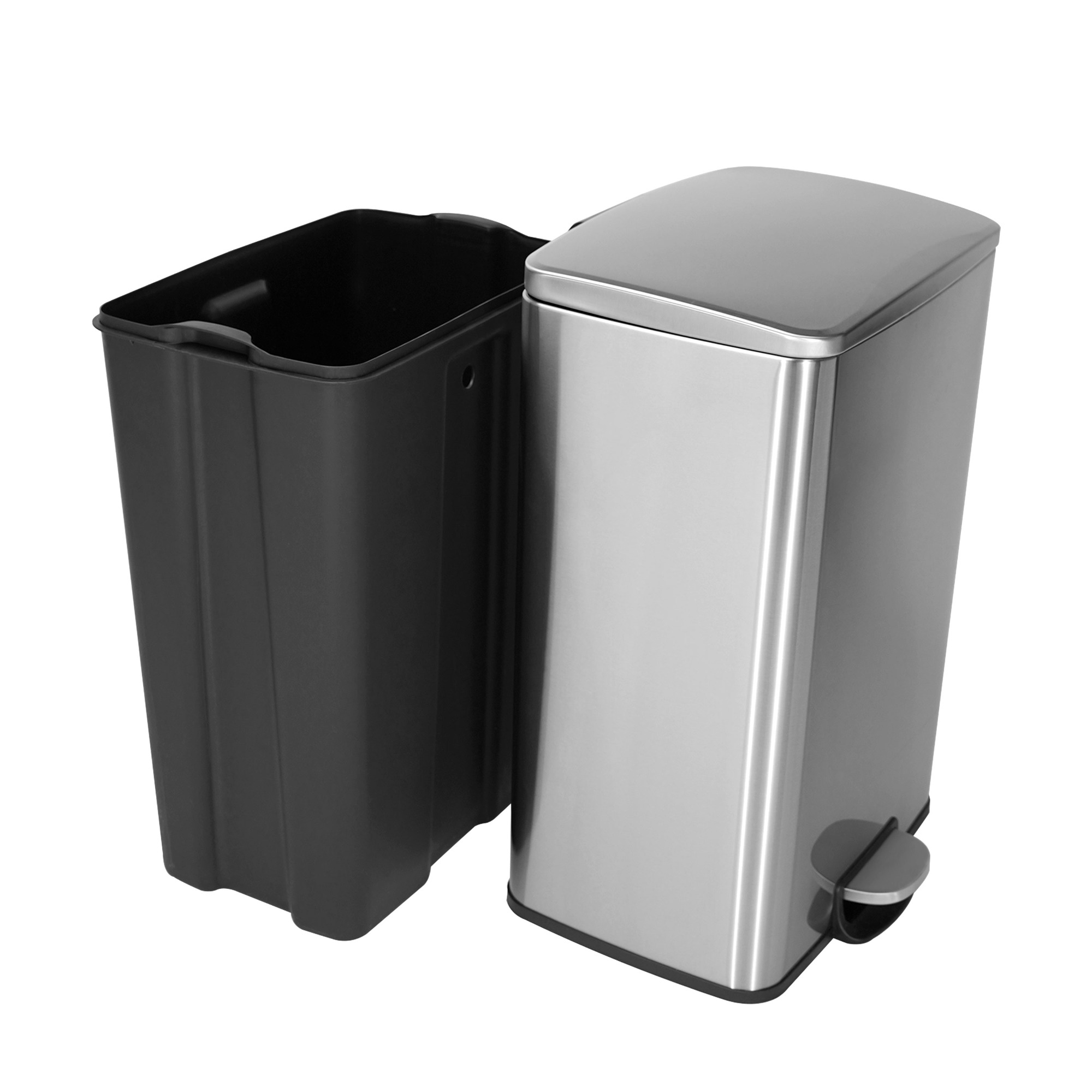 50L Stainless Steel Trash Can