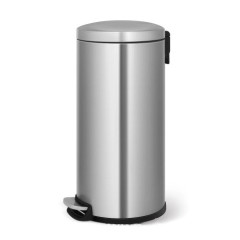 Stainless Steel Dome Lid Foot Step Bin