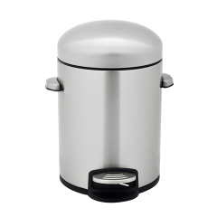 5L Dome Lid Bathroom Trash Can
