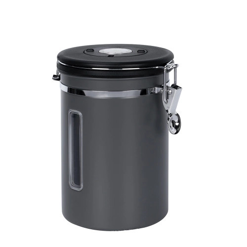 Stainless steel canister with adjust the day