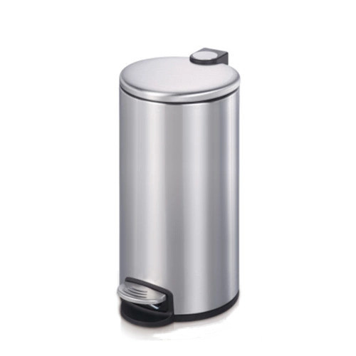 30L Kitchen Foot Step Bin in Stainless Steel
