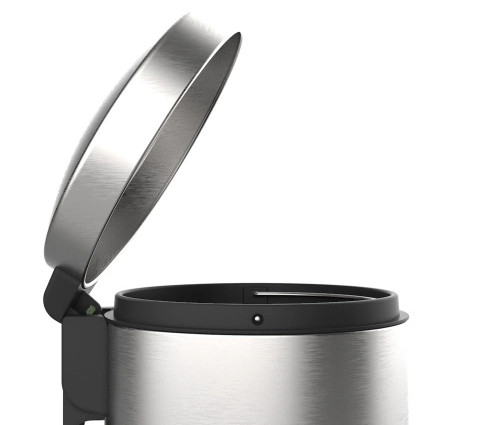 Stainless Steel Dome Lid Foot Step Bin