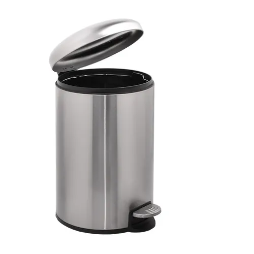 Modern houseware products Stainless steel pedal trash bin