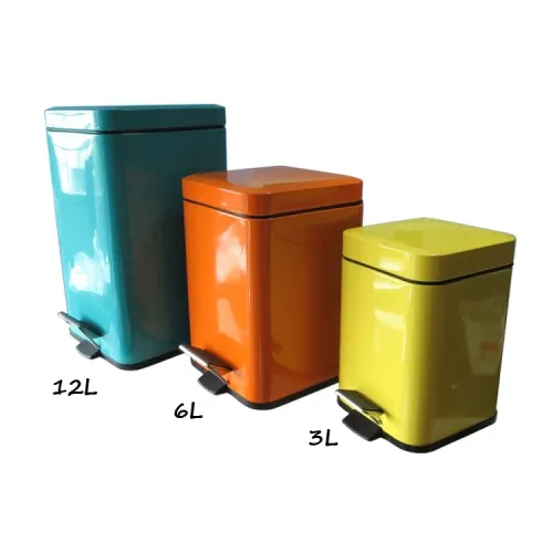 Foot pedal Stainless Steel Trash Can