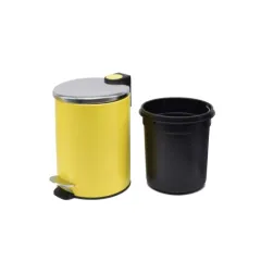 Classic Round Shape Garbage Bin with Thin Lid