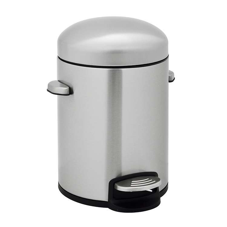 5L Dome Lid Bathroom Trash Can