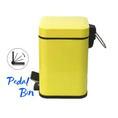 6L Hotel Stainless Steel Foot Pedal Waste Bin