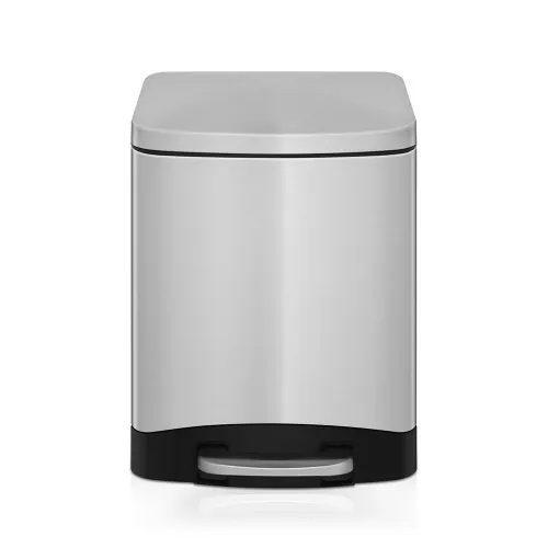 Stainless Steel Rectangular Trash Can Bathroom