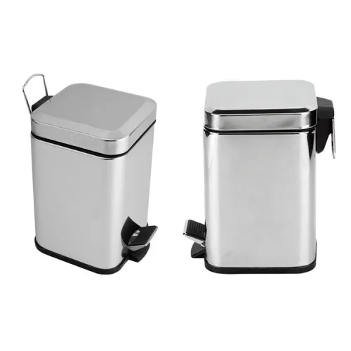 Foot pedal Stainless Steel Trash Can